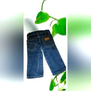 WRANGLER Acid Wash Adjustable waist Jeans